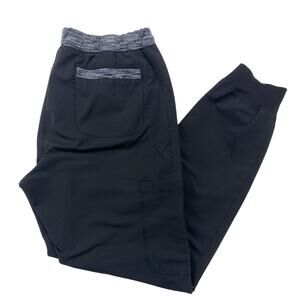 Dickies Dynamix Jogger Scrub Pants DK185 Black Tapered Leg Size Medium